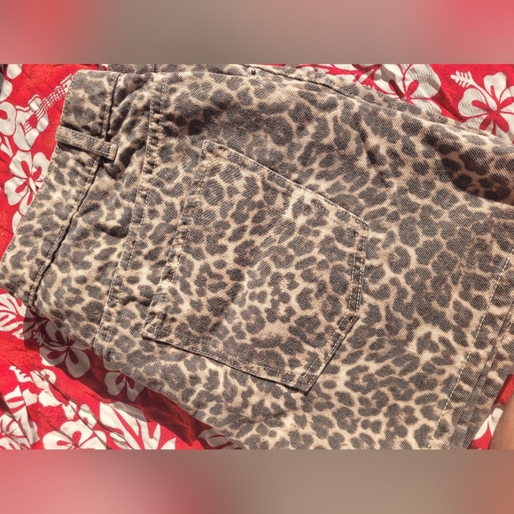 George Animal Print Mini Skirt Size 18 Plus Sized Fashion Brand New Denim - Picture 6 of 8